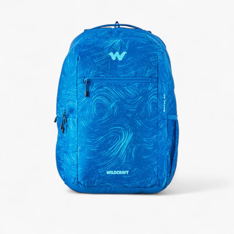 WILDCRAFT حقيبة ظهر مطبوعة باللون الأزرق من وايلدكرافت للأطفال - Image 1